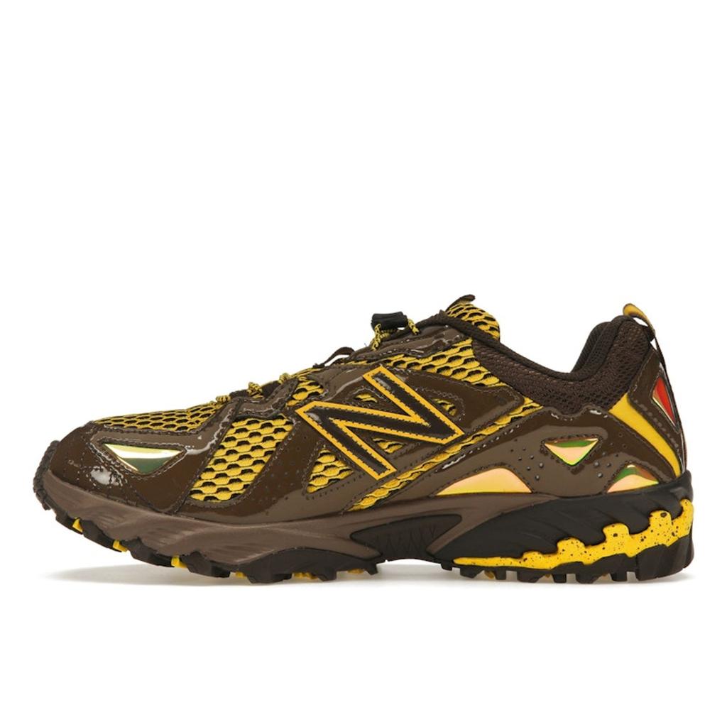 New Balance Aminé x 610 The Mooz Unisex Sneakers Brown Desert-Palm True-Yellow ML610TAM