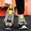 Hochwertige modische Herrenschuhe für Teenager Neue Mesh-Freizeitschuhe mit dicker Sohle und erhöhter Höhe innen Zapatillas