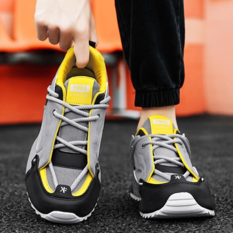 High Quality Fashionable Men's Shoes for Teenagers New Mesh Casual Shoes with Thick Sole and Increased Height Inside Zapatillas