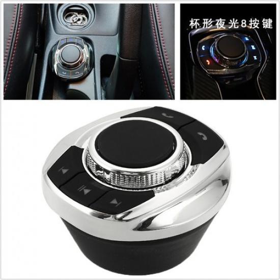Universal Cup 8User-defined Functions Car Wireless Steering Wheel Control Button