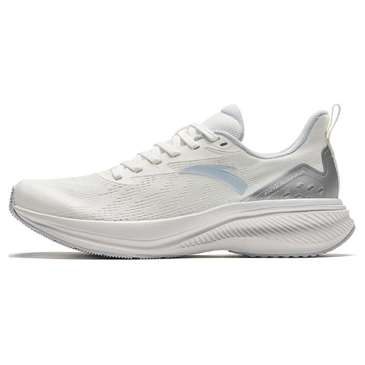 

new Anta Running Collection Breathable Lightweight Low-Top Running Shoes Women s White Blue 36