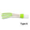 Car Air Conditioner Vent Brush Microfibre Car Grille Cleaner Auto Detailing Blinds Duster Brush Car-styling Auto Accessories