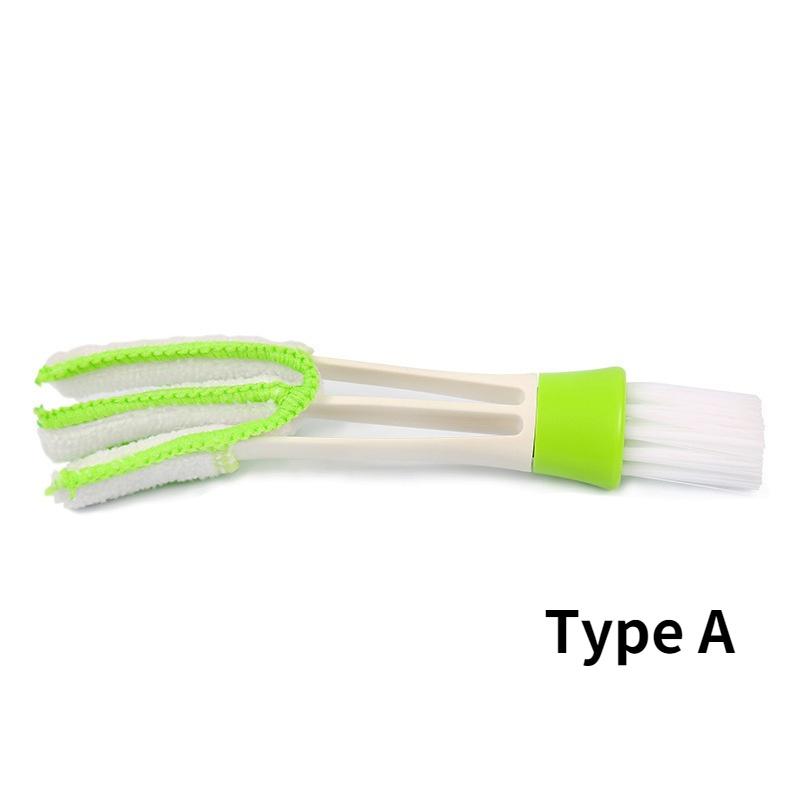 Car Air Conditioner Vent Brush Microfibre Car Grille Cleaner Auto Detailing Blinds Duster Brush Car-styling Auto Accessories
