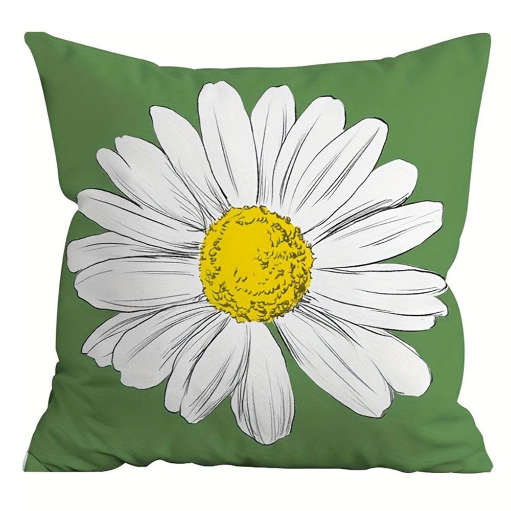 Succulent Plant Spring - Themed Pillowcasebedroom Living Room Sofa Home Decor Polyester Cushion Cover With Zipper