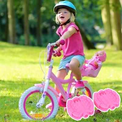 1 Çift Plastik Çocuk Bisiklet Pedalı Yedek Kaymaz Çocuk Üç Tekerlekli Bisiklet Pedalı Yeni Yürümeye Başlayan Çocuk Üç Tekerlekli Bisiklet Tekerlekleri Ayak Pedalı Dayanıklı