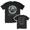 Guns N Roses T-Shirt Not In This Lifetime Xerox GNR Rock Band Black Official