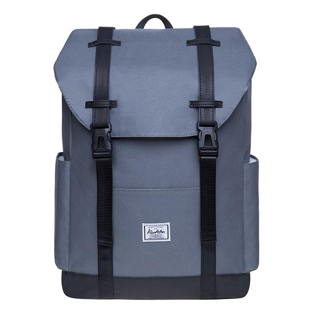 

Шкільні сумки для підлітка, повсякденний сучасний рюкзак з поліестеру для університету, офісу, рюкзак для ноутбука сірий колір