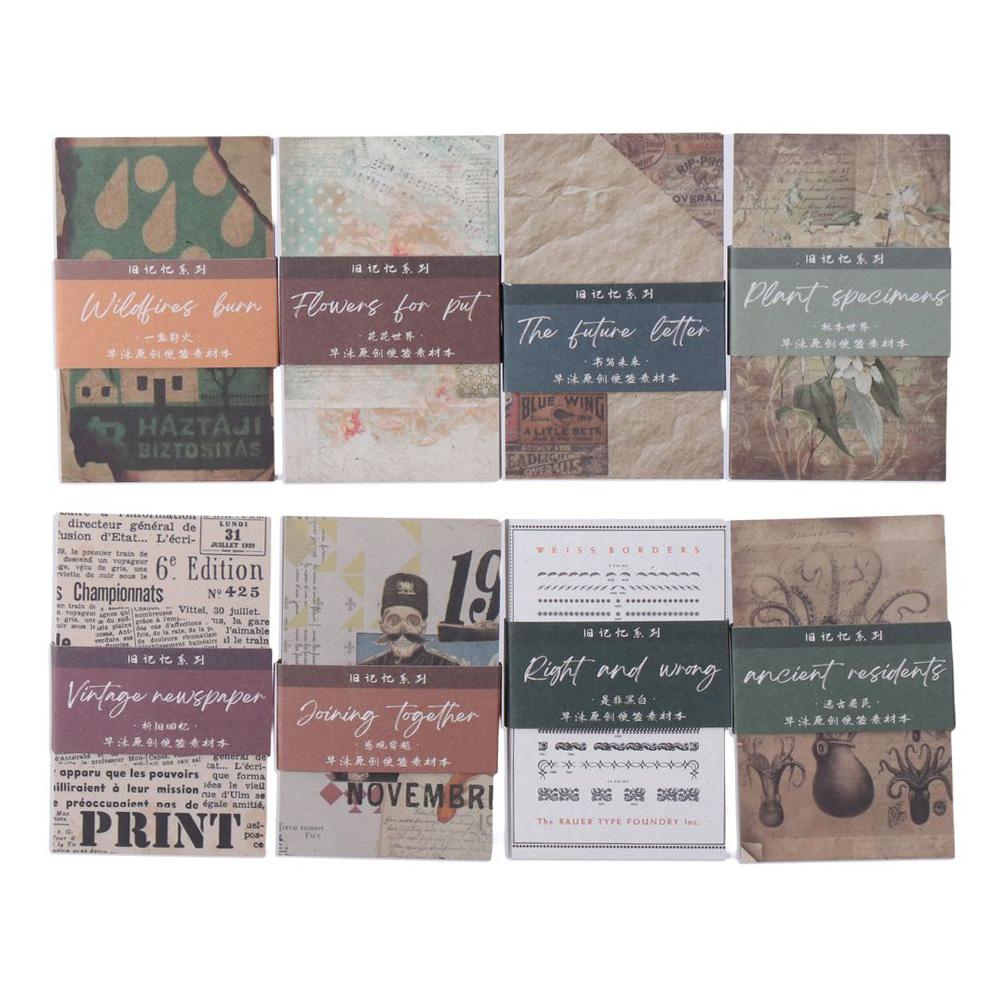 

Светлая бумажная мини бумага для вырезок 8*5 см эстетическая бумага для украшений, ведущая журналы