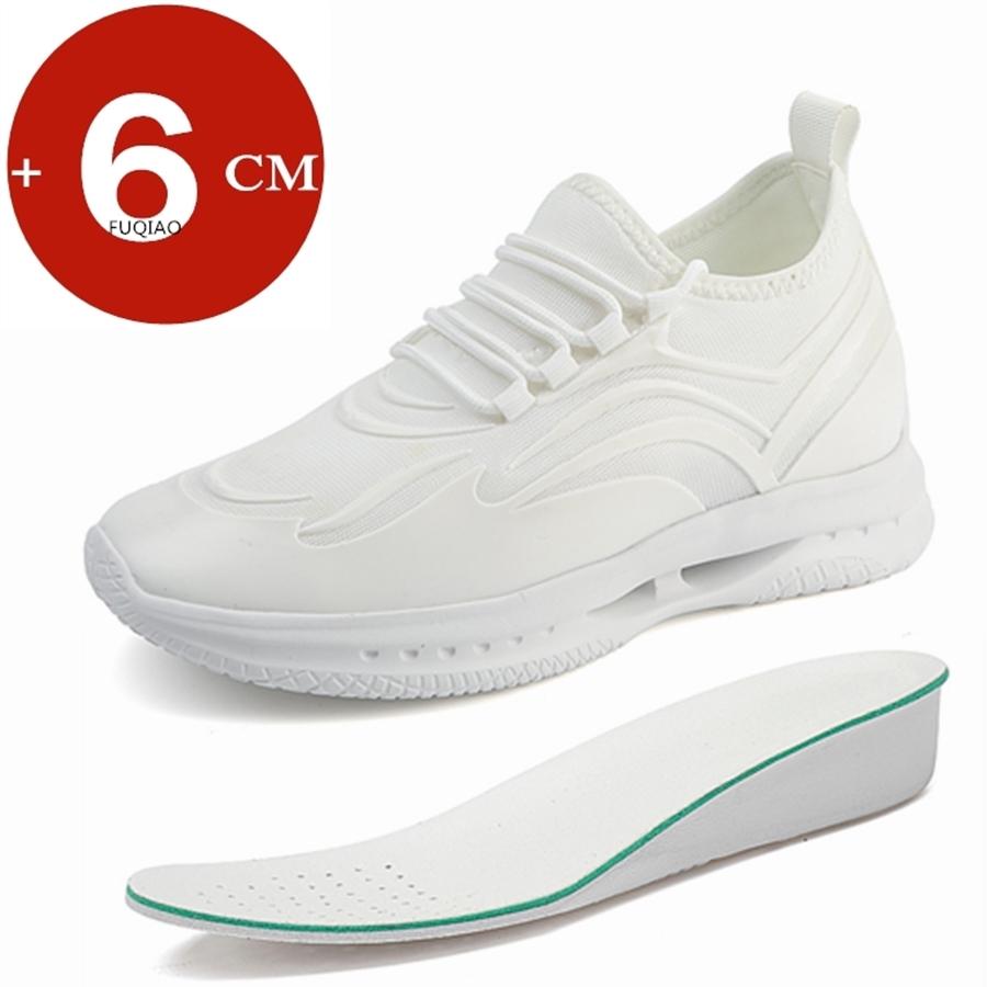 New Casual Sneakers Men Elevator Shoes Sports Shoes With Hidden Heels 6CM Heightening Shoes Man Daily Life Footwear