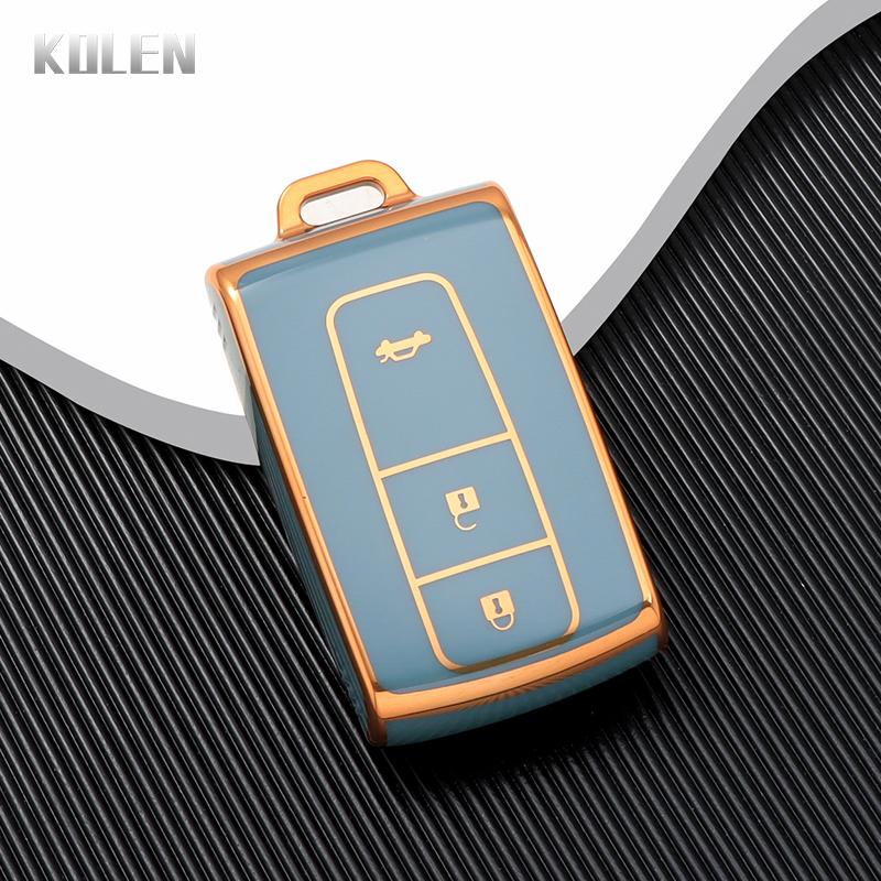 

Tpu Car Remote Key Case Cover Shell For Toyota Prius Corolla 2004 2005 2006 2007 2008 2009 Verso Camry With Blade Toy43 Replace