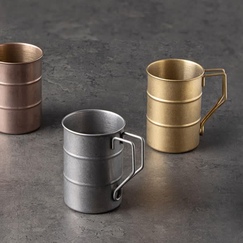Changqi Stainless Steel Retro Camping Mug Set