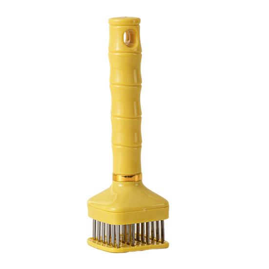 Stainless Steel Meat Tenderizer Hammer Automatic Rebound Meat Tenderizer Tool for Kitchen Family Restaurant Bakery Marinade Absorption Enhancer