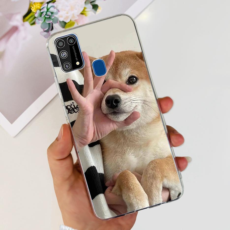 For Samsung Galaxy M31 Case SM-M315F Colorful Painted Cover Soft Slim Phone Case For Samsung M31 Prime M 31 s Galaxy M31s Fundas