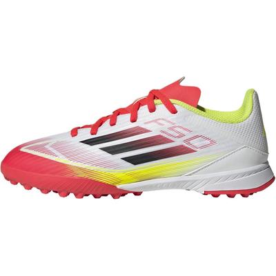 Adizero F50 League TF K Pure Victory Pack Kinder-Sneaker Weiß Wolkenweiß Core-Schwarz IE3753