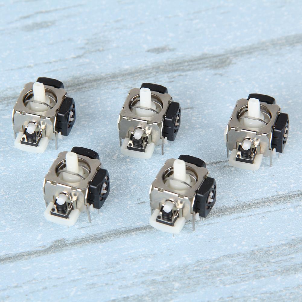 5 PCS 3D Analog Joystick Sensor Module 3D Analog Rocker Joy Stick Repair Part for PS2/Xbox 360 Gaming Controller Accessories