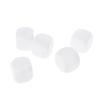 10Pcs/pack Dices Set Acrylic White Dices Teaching Props Game Accessories Mathematical Tools Round Corner Dices Set