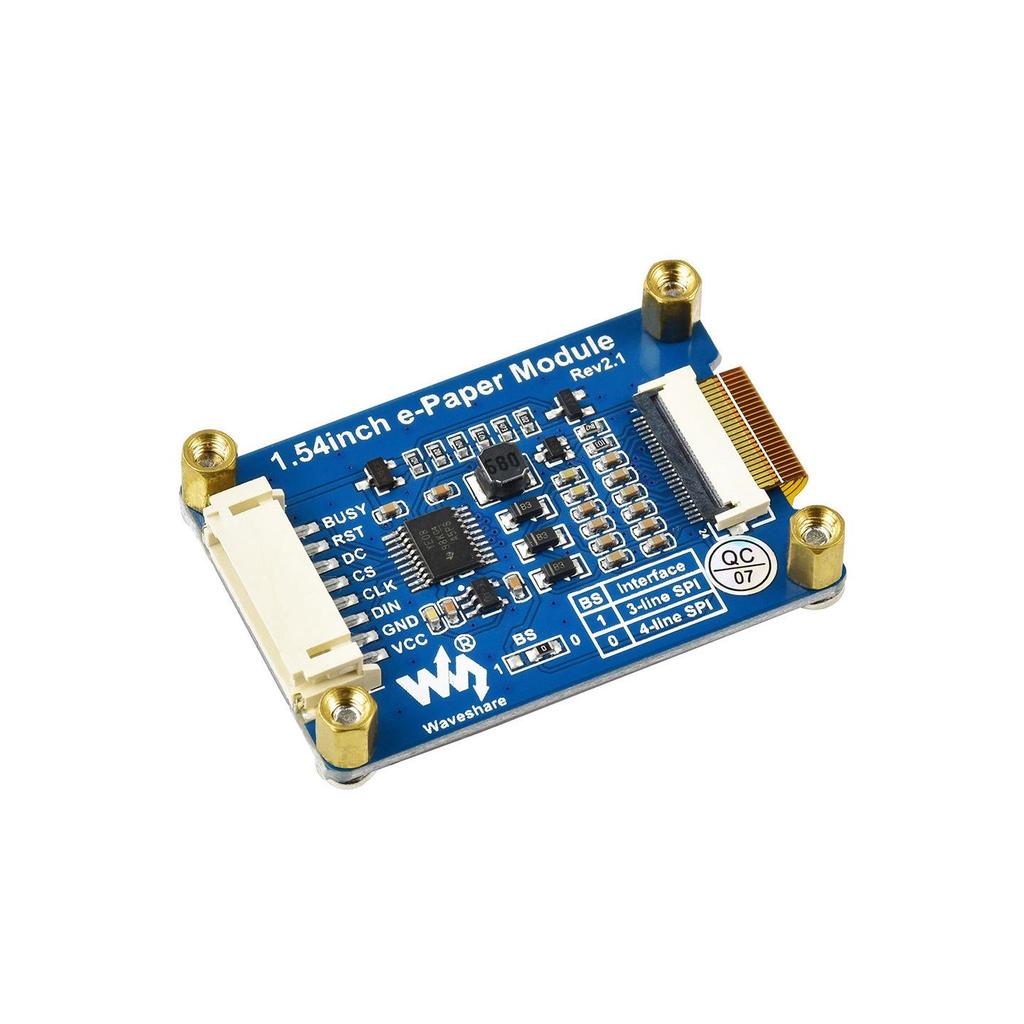 1.54" E-Paper Module, Red-Black-White, 200x200 Resolution, Low Power