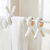 10 pcs New Household Adhesive-Free Plastic Clothes Hanger for Bedding, Anti-Wind Drying Fixed Device, Clothes Drying Dedicated Fixer