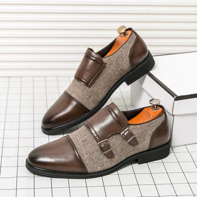 Mode Größe 38-46 Vintage Herren Loafers Herren Casual Atmungsaktiv Modisch Kleine Lederschuhe Herren Herren Vielseitige Gesellschaftsschuhe