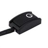 Car Paste Type Switch, DC 12V 200mA Paste Type ON/Off Button Switch Black