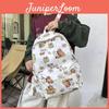 Stylish High-quality Unisex Backpack For School With Cute Cartoon Print Durable
