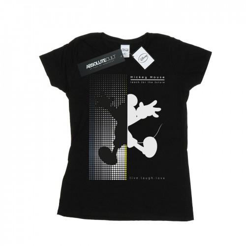 Disney Womens/Ladies Mickey Mouse Reach For The Future Cotton T-Shirt