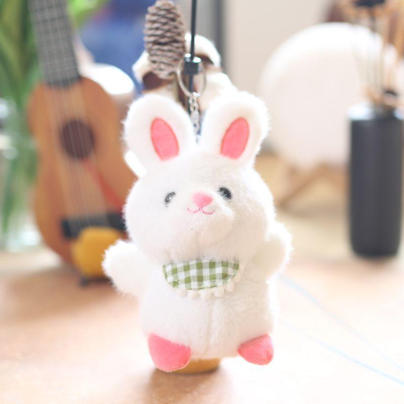 Animal Lovely Stuffed Keychain Bear Pendant With High Quality Pp Filling Cotton