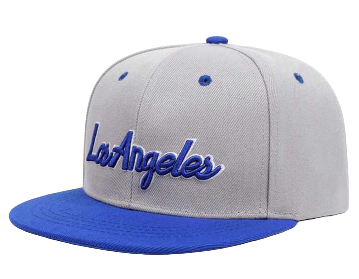 

Sproutsy Men s Baseball Cap, Stylish, Street Casual, Popular Flat Cap, Los Angeles (Gray)