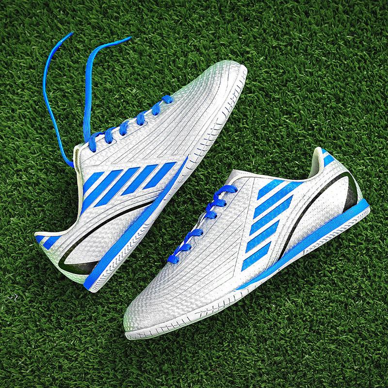 New indoor football shoes children adult broken nails grass training shoes sports running shoes low-top sports shoes