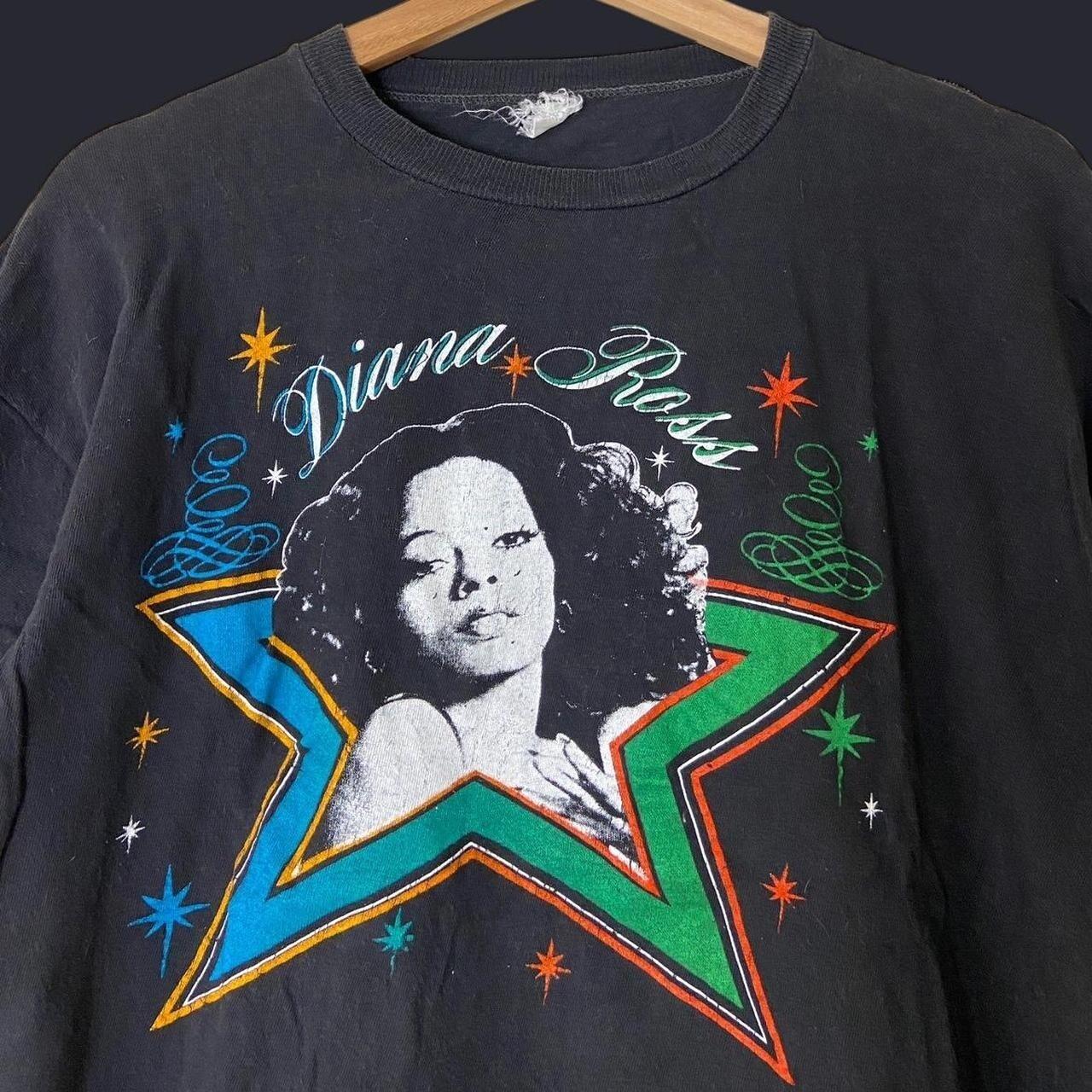 Vintage Diana Ross Start Cotton Shirt Unisex Concert S to 5XL XXL