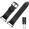For Suunto Expedition Core Source Tuoye 3V Fluoro Rubber Watch Strap Waterproof Sports Silicone Watch Belt Rubber Watchband