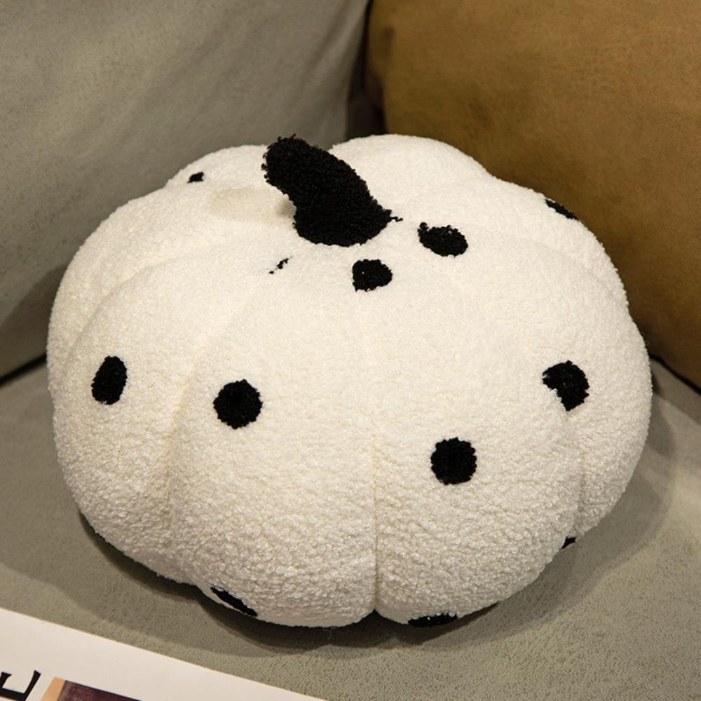 Creative Pumpkin Plush Pillow – Ins Style Spliced Throw Pillow for Bed & Sofa, Christmas & Fall Home Decoration