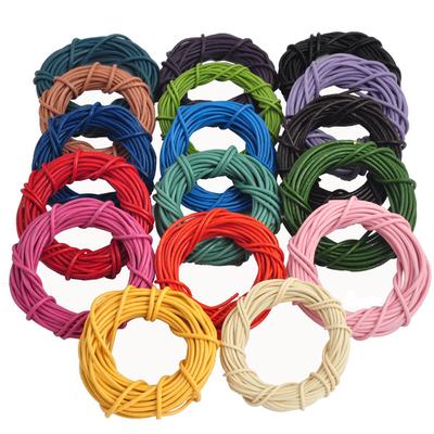 5 M &1.5mm 2 Mm Leather Necklace Charms Rope String Cord Jewelry Making Findings