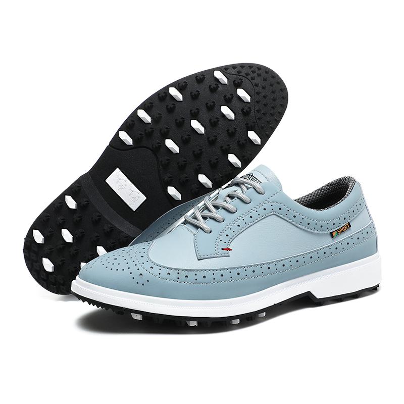 

Four Seass Universal Golf Shoes Men s Waterproof And Breathable Golf fixed Needle BOA Golf Shoes Outdoor Walking Sports Shoes 39