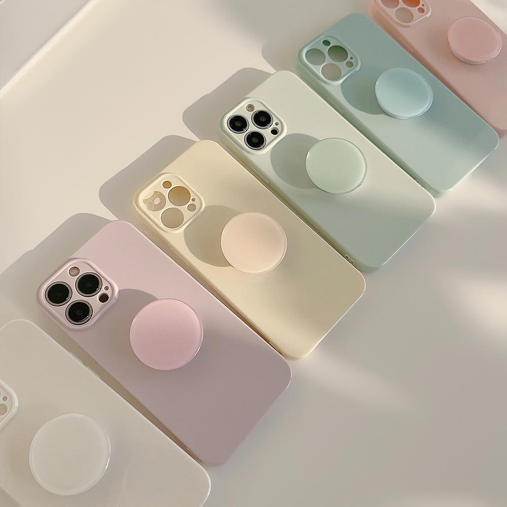 Dopamine15promax Mobile phone shell for iphone iphone17Bracket1216Solid color, simple and practical13Soft