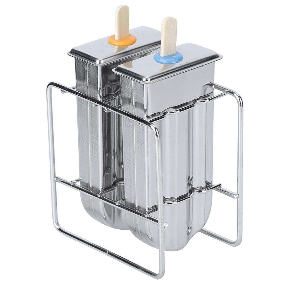 Edelstahlformen Eisform Heimküche DIY Eisbereiter WerkzeugRundkopf