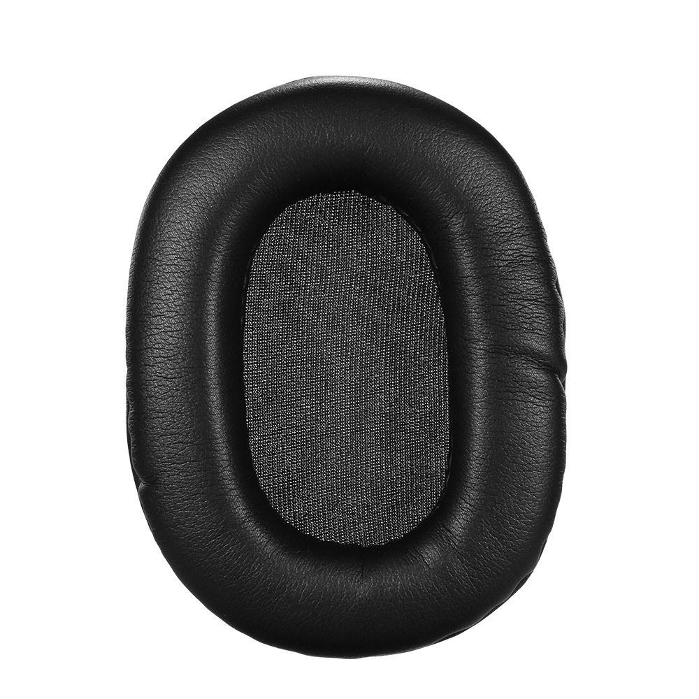 Náhradní náušníky z proteinové kůže s paměťovou pěnou pro sluchátka Audio-technica ATH-M40x M50 M50S M20 M30 M40 ATH-SX1