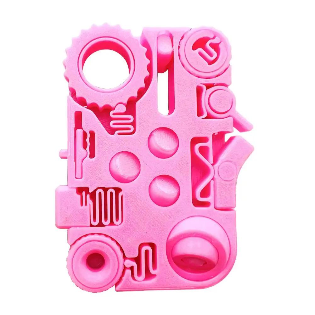 Fidget Spinner Stress Relief Toy For Kids Adult 3D Printed Large EDC Stress Relief & Focus Fidget Spinner Toy Creative Gift G8L1