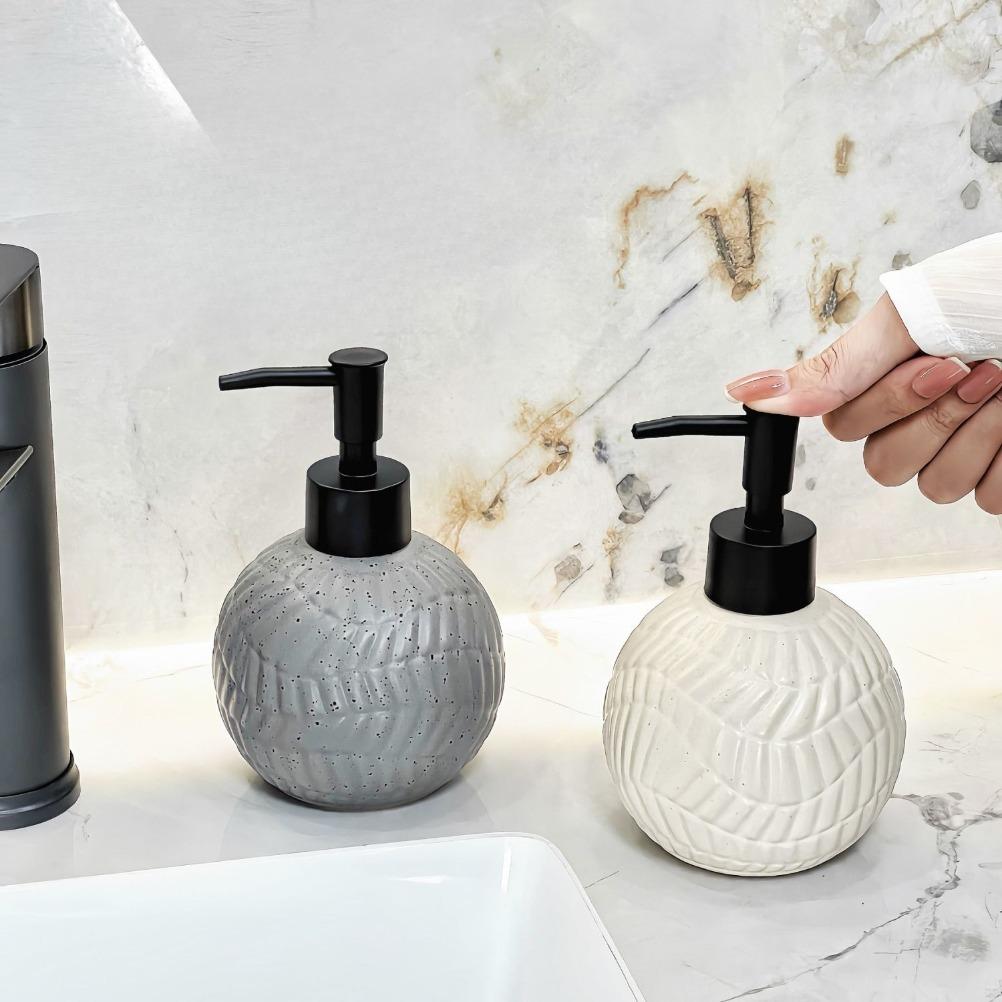 Nordic Ceramic Liquid Soap Dispenser Creativity Soap Dispensers Bathroom Dispenser for Liquid Soap Bathroom Accessories