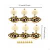 Guitar Tuning Machine Set Gold-Colored Tuners Universal for Luthier