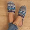 Fashion Summer New Linen Slippers Woven with Grass Cover Toe Ethnic Style Women's Home Indoor Slippers Large Size Slip On Comfortable