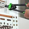 Proster Hand Riveter Compatible with Includes 150 Rivet Nuts Set, Two-Handed, M3, M4, M5, M6, M8, M10, etc., (Green)