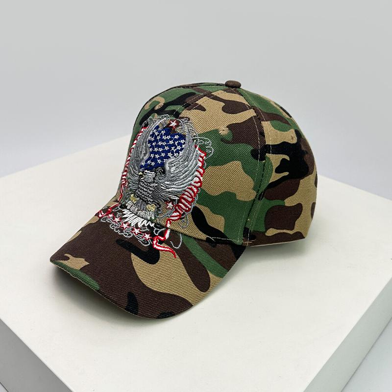 Baseball Stitching Stitched Embroidered Alphabet Eagle America Women  Men For Neutral Gender Fresh Caps Peaked Hats Hardtop Breathable Personal