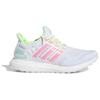 adidas UltraBoost 1.0 Weiß Glücksrosa Damen Sneaker Wolkenweiß Leuchtendes Zitrone ID5949