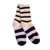 Nau Orchid Stripe Socks Baby Pink