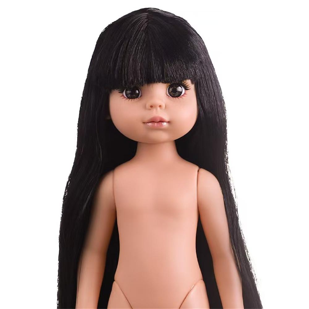 

Latest 12 Inch Bjd Girl Doll With Brown Eyes, Blue Eyes, Brown Hair, Blonde Hair, Black Hair, 3 Hair Colors To Choose Fromr