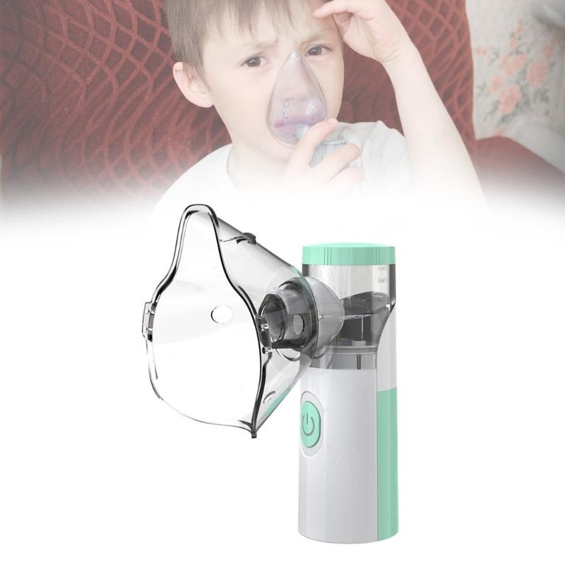 Portable Nebulizers Humidifier Handheld Inhaler Respirator Atomization Machine for Adults and Children Easy to Use
