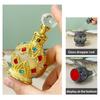 15ml Portable Jewelry-Encrusted Perfume Bottle Refillable Vial for Fragrance Storage Desktop Decor Festival Gift Idea