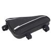 Bike Triangle Frame Bag 1.2L Polyester Fiber Waterproof Bike Under Top Tube Corner Pouch for