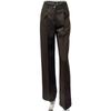 Simple High-end Suit Wide-leg Pants for Women, Spring, Commuter Workplace High-waisted Casual Straight-leg Pants
